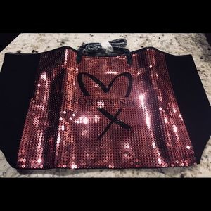 Victoria Secret Sequin Tote Bag